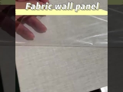 Texto de la tela Apartamento libre de pintura 1,22m de ancho carilla de madera de bambú de carbón PVC panel de pared