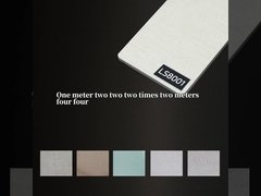 Decoración de interiores nuevo material tejido textura PVC panel de pared de bambú carbón