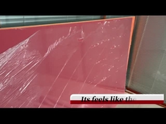 Fabrica directa impermeable fácil de instalar de alta calidad con sensibilidad a la piel de bambú de carbón madera chapa