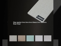 El precio de fábrica modificó los paneles de bambú de la chapa para requisitos particulares de madera de la fibra del color y del carbón de leña de la tela del pvc del tamaño