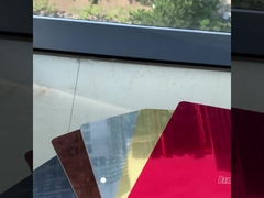 Precio mayorista Espejo Decoración de pared Panel de pared PET Bambú Carbón de madera Tablero de carpintería