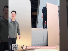 Panel de pared de bambú flexible de interior de madera con carbón de bambú a prueba de fuego de alta calidad