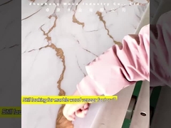 Panel decorativo de pared de interior de mármol panel decorativo de bambú impermeable tablero de carbón