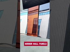 Paneles de pared de espejo