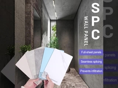 Panel de pared de SPC placa de piedra de mármol placa de plástico placa de roca prensada tabla de baño ducha placa impermeable