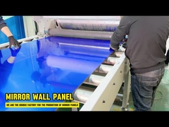 el panel de pared del espejo