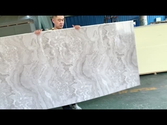 Panel de pared de mármol hoja de mármol brillante