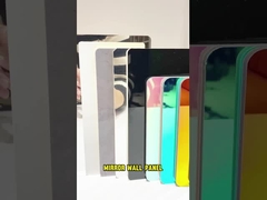 Paneles de pared de espejo