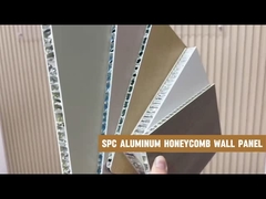 Panel de pared de honeycomb de aluminio SPC