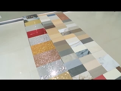 Panos de pared decorativos de bambú Carbón de madera Veneer Colores