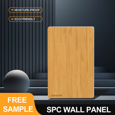 SPC Wall Panel Sample Free 600*2440*4mm Waterproof And Scratch Resistant Stone Plastic Eco-Friendly PVC Plastic Stone Rock Board Design For Bathroom And Shower