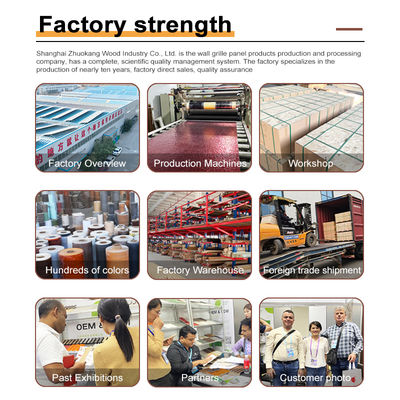 Wholesale Custom Fire Retardant Bamboo Charcoal Wood Veneer PET Mirror Wall Panel For Commercial Space