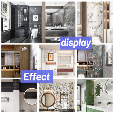 Hot Sale Waterproof Moistureproof Bathroom Wall Panels For Hotel Project For Shower Room And Toilet