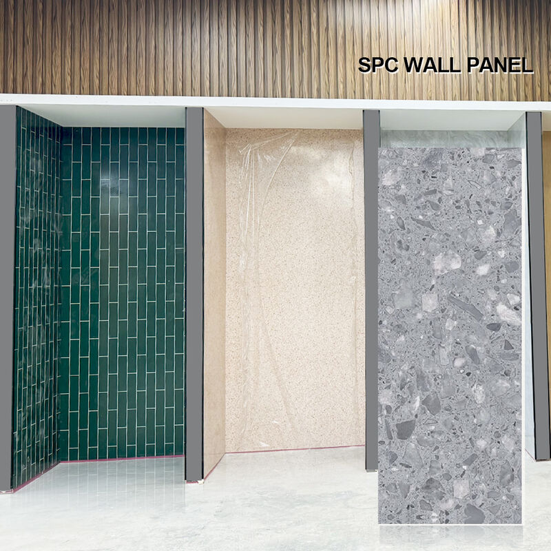 Wholesale SPC Wall Panels Waterproof Bathroom Wall Panels Custom Marble Shower Enclosures Public Restroom Renovations Hotel