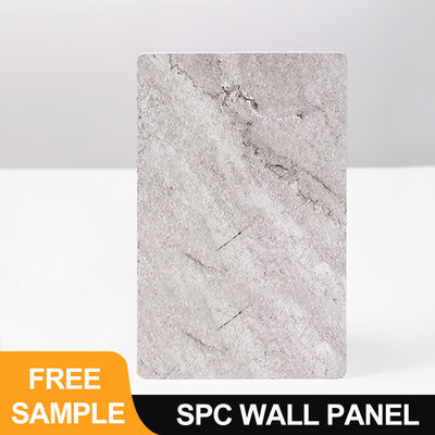 Panel de pared de SPC 600*2440*4mm impermeable y ignífugo Panel de pared de WPC PVC de chapa de mármol revestimiento de chapa de chapa interior panel decorativo para baño tablero de pared sin costura