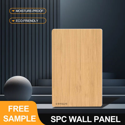 Panel de pared SPC Promoción 600*2440*4mm Piedra impermeable plástico ecológico simple y moderno panel de pared de decoración para baño y ducha