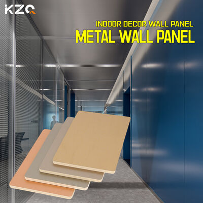 Panel de pared decorativo de metal para interiores, panel de pared de fibra de bambú para techos comerciales
