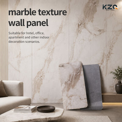 Panel de pared de mármol ecológico impermeable de primera calidad para decoración de paredes interiores Home Hotel