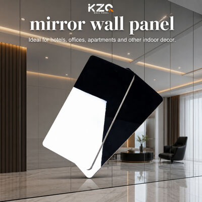 OEM ODM Panel de pared de espejo impermeable PET para proyecto comercial de hotel
