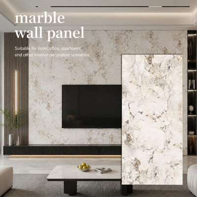 Panel de pared de mármol de bambú de carbón de madera carilla de madera paneles decorativos interiores