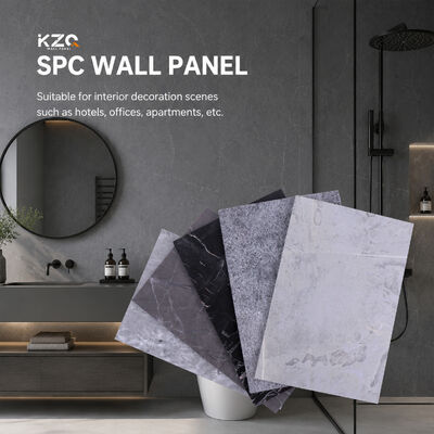 Panel de pared SPC impermeable e ignífugo para ducha de baño