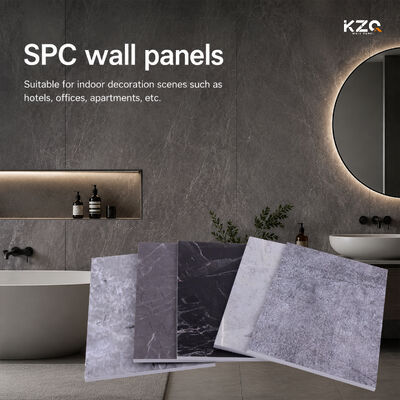 Fábrica de venta al por mayor de paneles de pared Spc Panel de pared de mármol para el baño