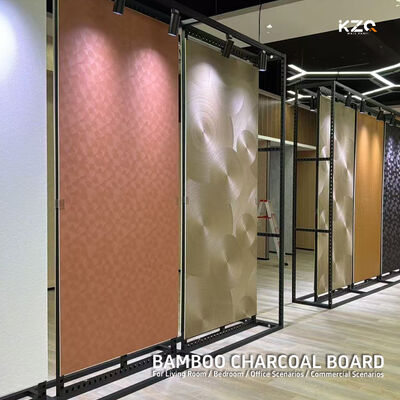Fabricación a medida OEM ODM Veneer de madera de bambú de carbón para el uso de proyectos de ingeniería comercial