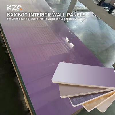 Panel de pared de diseño nuevo, chapa de madera de carbón de bambú, panel de pared 3D, panel de pared de PVC para entornos comerciales