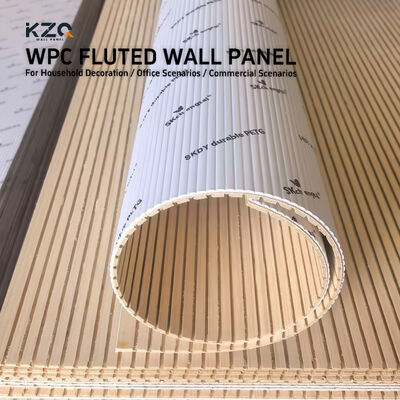 Novedades panel de pared acanalado wpc panel de pared de calidad para hotel