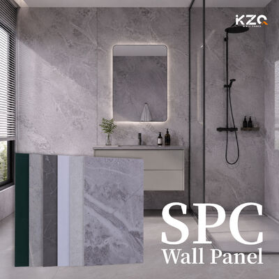 Nuevas ideas de productos panel de pared de compuesto de piedra y plástico panel de pared SPC para hotel
